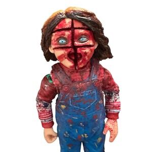 Neca Chucky Tv Series Blind Box Bloody Good Guy 4" Figure Figurine INCOMPLETE